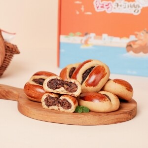 강릉B&C,유기농밀로 만든 강릉 초당커피빵 6개입 (부드럽고 은은한 커피맛)